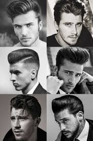 1950s Hairstyles For Men 1950s Hairstyles 50er Jahre Frisur 50er Frisur Frisuren Langhaar