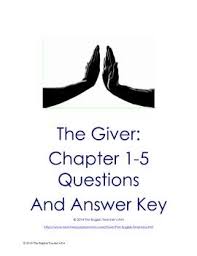 The Giver Chapters 1 5 Questions Vocabulary And Answer Key This Or That Questions Math Interactive Notebook The Giver