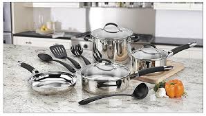 Cuisinart Pro Classic 11 Piece Stainless Steel Cookware Set Cookware Set Stainless Steel Cookware Set Cuisinart Cookware