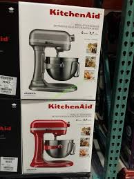 Stainless steel bowl is also available with this mixer that is capable of mixing dough for 156 cookies or 8 pieces of bread at a time. Kitchenaid 6qt Bowl Lift Mixer With Stainless Steel Bowl Model Kp26m9xcob Costcochaser