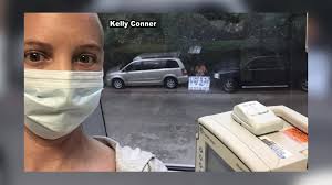 Man finds creative way to support wife in her fight against breast cancer