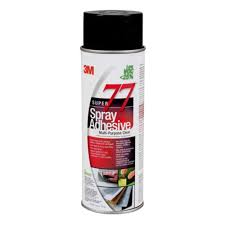 3m Super 77 Ca Multipurpose Spray Adhesive Low Voc 25 Clear Net Wt 18 0 Oz 12 Case