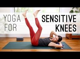 Yoga For Sensitive Knees A Fitness Post From The Blog Yoga With Adriene Written By Yogawithadriene On Blogl Yoga For Knees Yoga With Adriene Restorative Yoga