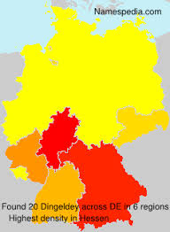 Dingeldey Namensbedeutung und -herkunft