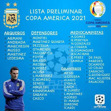 With copa america 2020 on the horizon, goal brings you everything you need to know, including lionel messi's argentina fell short once more in the last edition of the copa america in 2019, but. Argentina Football Media Eng On Twitter Preliminary Argentina Squad For Copaamerica