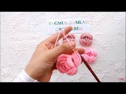 Gul Yapimi Tig Isi Yagmur Damlasi Orgulerim Youtube Make It Yourself Crochet Icing