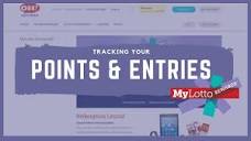 Tracking your points and entries on MyLotto Rewards® - YouTube