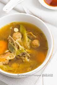 霸王花無花果排骨湯night blooming cereus soup with pork ribs pork ribs soup chinese cooking