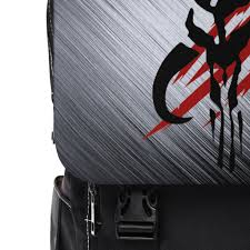 Star Wars Mandalorian Mythosaur Travel Knapsack, Star Wars Backpack,  Mandalorian Bag, Carry