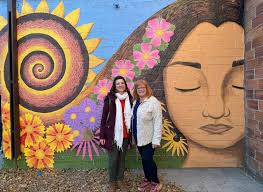 👉Operations Specialist Nicole Riegert highlights Plains Art Museum , which  celebrates area artists and features both traditional and modern Native  art. 👏 👉She also supports The Village Family Service Center's First Step