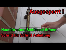 Das öffnen der tür stellt keine durchsuchung da! Ausgesperrt Zugefallene Tur Selbst Ohne Schlussel Offnen Haustur Notoffnung Anleitung Youtube