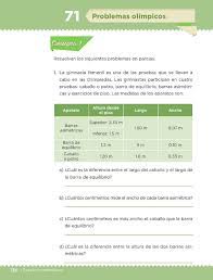 Español 6to grado paco el chato contestado. Problemas Olimpicos Bloque Iv Leccion 71 Apoyo Primaria
