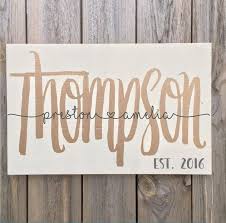 Wedding Wood Sign Rustic Wedding Sign With Names And Etsy Wedding Signs Diy Last Name Wooden Signs Diy Wedding Gifts