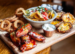 Generally i would recommend at minimum a tossed salad with various toppings (raw vegetables such as tomatoes. Ny American Grill Restaurant Bar Burgers Steak Shakes And Cocktails In Princes Square Glasgow