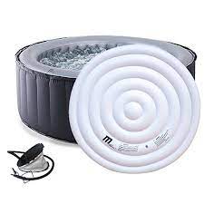 mspa silver cloud edition 2018 spa jacuzzi rond a bulles deluxe portable gonflable a chauffage rapide interieur exteri couverture thermique spa jacuzzi jacuzzi