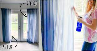 While hanging the curtains allows most of the wrinkles. How To Get Wrinkles Out Of Curtains In Seconds The Soccer Mom Blog