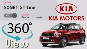Kia Sonet 360 View Wild By Design 1 0 Turbo Gdi Engine Option Colors Comparison Youtube