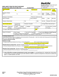 Wed, jul 28, 2021, 4:00pm edt Metlife Life Insurance Enrollment Form