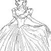 Printable cinderella disney princess coloring pages. 1