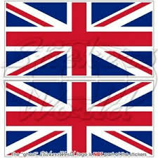 Bilder finden die zum begriff großbritannien flagge passen. Union Jack Britische Flagge Grossbritannien Fahne 75mm Auto Aufkleber X2 Ebay