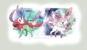 Fairy And Fake Dragon Type Eeveelutions Eeveelutions Fairy Type Pokemon Pokemon Fairy