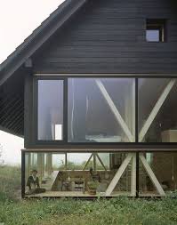 Chalet En Suisse Par Pascal Flammer Haus Architektur Maison Moderne Maison Ossature Bois Maison Bois