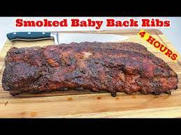 Smoked Baby Back Ribs In The Pit Boss Vertical Pellet Smoker Youtube Pellet Grill Recipes Pit Boss Pellet Grill Recipes How To Cook Ribs