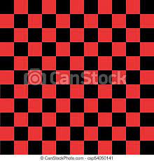 A white flag with couped red cross, to indicate medical attention is required near the marshalling post. Black And Red Checkered Background Background In A Cage Vector Illustration Canstock