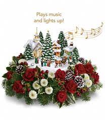 Thomas kinkade signed and numbered limited edition embellished canvas:christmas cottage artist: Thomas Kinkade S Christmas Carolers By Teleflora Hamden Ct Florist