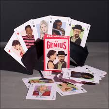 A tv version of the panel show in which dave gorman and celebrity guests take a range of ideas from the public, in the hope they will find something they can class as 'genius'. Tv Genius Playing Cards In Kansas City Mo Fiddly Fig
