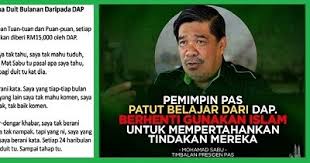 Well, more than three decades perhaps frustrated with pas' leadership and the crisis within the party, mat sabu and a few of his comrades decided to leave the party for good and. Tentera Semut Gerup Mat Sabu Masih Malu Nak Saman Razali Pembawa Dedak Rm15 000 Sebulan