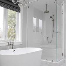 What are freestanding baths or stand alone tubs? Freestanding Tub Next To Shower Design Ideas