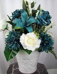 Paper flowers diy fake flowers dried flowers fake plants artificial plants tree fern bunny tail floating frame color stories. Blue Silk Flowers Blue Artificial Flowers Blue Silk Flower Etsy Artificial Flower Arrangements Elegant Silk Flower Arrangements Silk Flower Arrangements