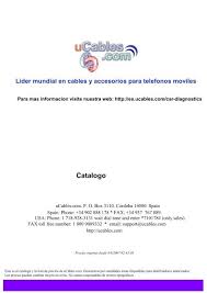 Liberación simlock orange, movistar, vodafone, yoigo, claro, tigo, . Catalogo Ucables Com