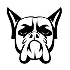 Black And White Boxer Dog Clip Art Slow Cooker Applesauce Opskrift