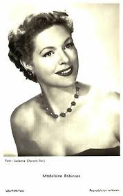 Madeleine Robinson Original Ufa Postcard 7769 D