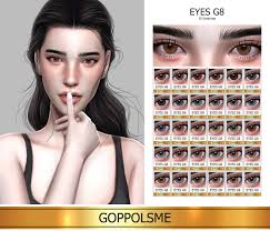 Gpme Gold Eyes G8 The Sims4