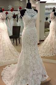 Wedding Dresses High Neck Wedding Dresses Bridal Gown Lace Wedding Dresses Gorgeous Wedd Lace Mermaid Wedding Dress Halter Wedding Dress Mermaid Wedding Dress