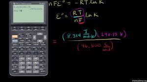 This tool calculates the reaction enthalphy for: Standard Cell Potential And The Equilibrium Constant Video Khan Academy