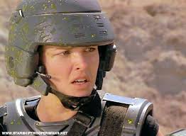 Dina Meyer as Dizzy Flores (Starship Troopers)