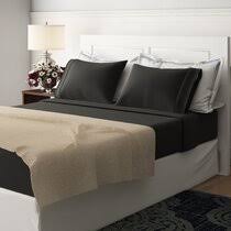 Grâce à ses multiples poches et rangements, ce modèle est idéal ! Draps Et Taies D Oreiller Taille Tres Grand Wayfair Ca