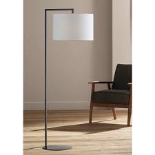 Choose from cone shades and drum shades, floor lamp styles that range from industrial to retro modern, from minimalist to elaborate. Obi 59 High Bronze Stem Modern Floor Lamp 9v031 Lamps Plus