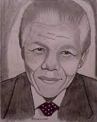 Drawing A Portrait Of Nelson Mandela Steemit
