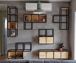 Nichos Gabinetes Tetris Madeira Usada En 2020 Muebles De Diseno Industrial Diseno De Estanteria Muebles Estilo Industrial