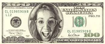 Make fake personalized 100 dollar bill with your face online