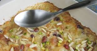 Cooking In The Desert Umm Ali Egyptian Bread Pudding Egyptian Bread Egyptian Food Bread Pudding