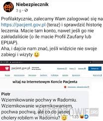 Jako pierwszy o błędzie poinformował programista piotr sokołowski na twitterze. Pacjent Gov Obrazkowo Pl Najlepsze Memy W Sieci
