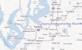 Tacoma Commencement Bay Sitcum Waterway Puget Sound Washington Tide Station Location Guide