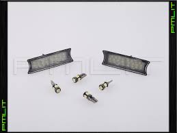 Pmlit 07 13 Bmw 3 Series E90 E91 E92 M3 Frozen White Led Dome Light Bulbs Kit
