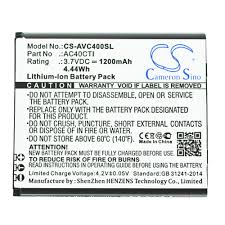 Archos 40C Titanium 3,7 Volt, 1200mAh ...